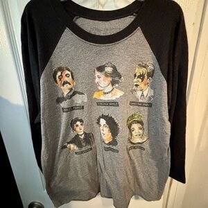 Literary Baseball Tea—Punk Classical Authors